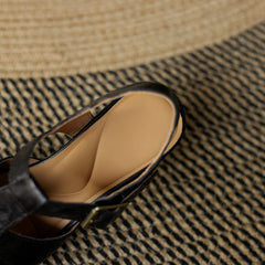 Amaya | Leather-Look Shoes