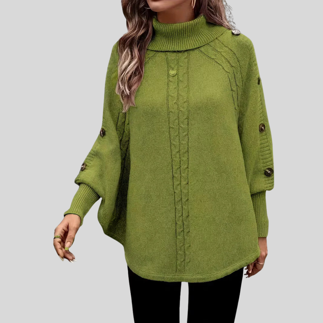 Norelle | High-Neck Cable-Knit Jumper