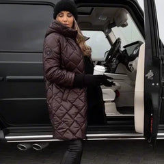 Anna | Quilted Hooded Winter Jacket