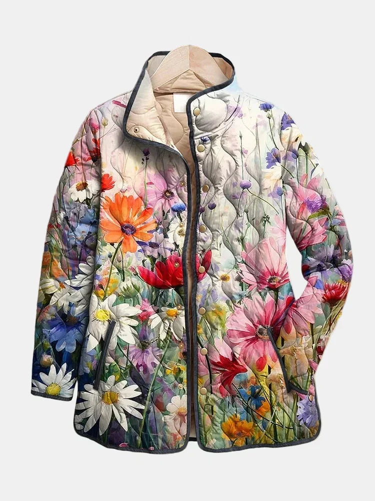 Kaia | Wildflower Quilted Jacket