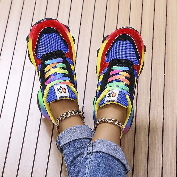 Isolina | Colourful Comfort Trainers