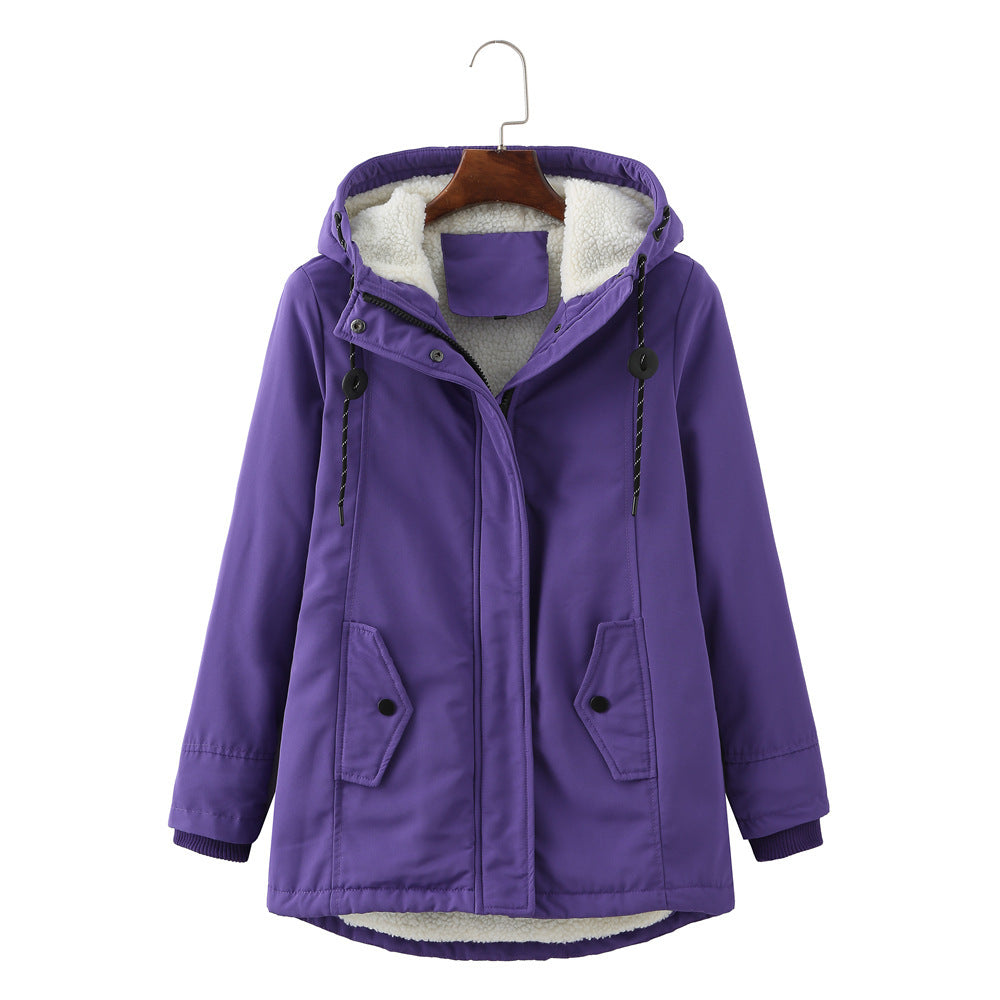 Nadine | Cosy Hooded Weatherproof Coat