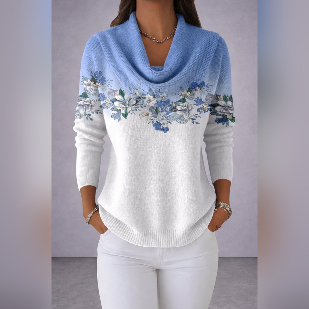 Kelli | Casual Floral Jumper