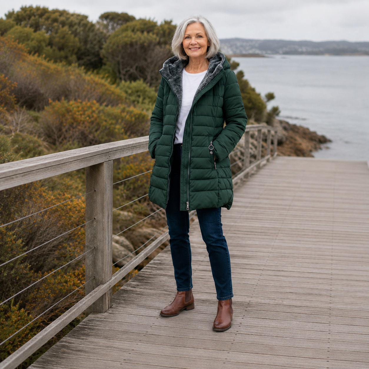 JAMI | Quilted Autumn Coat