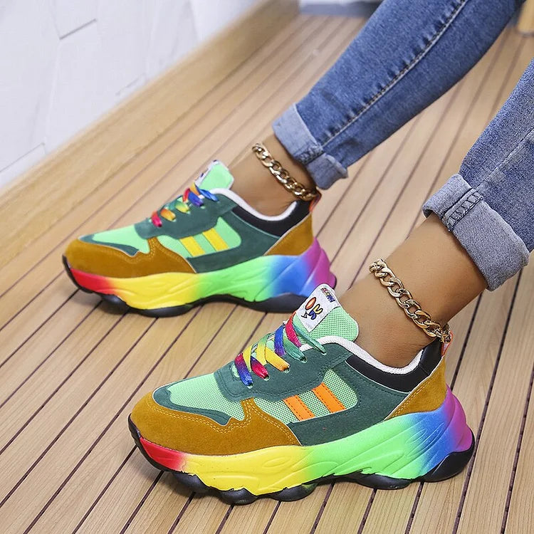 Isolina | Colourful Comfort Trainers