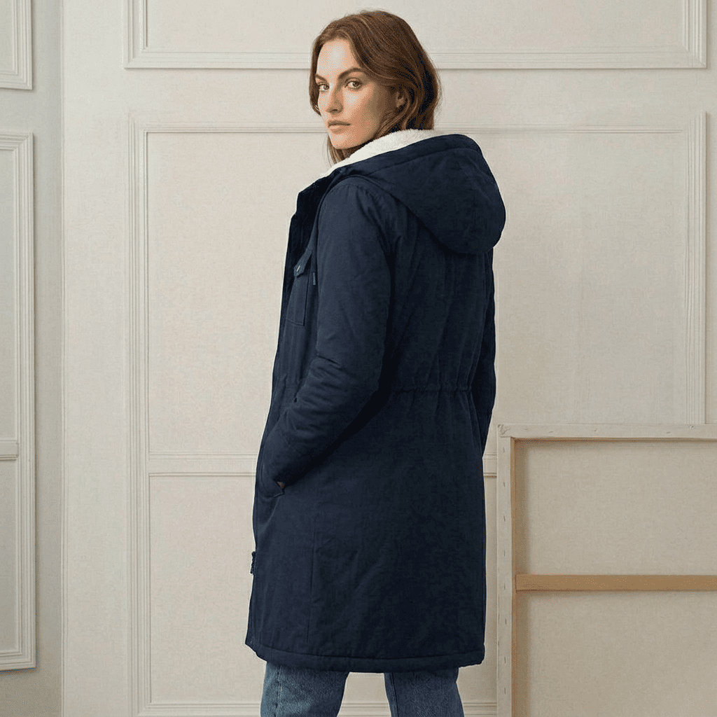 Elspeth | Hooded Weatherproof Longline Coat