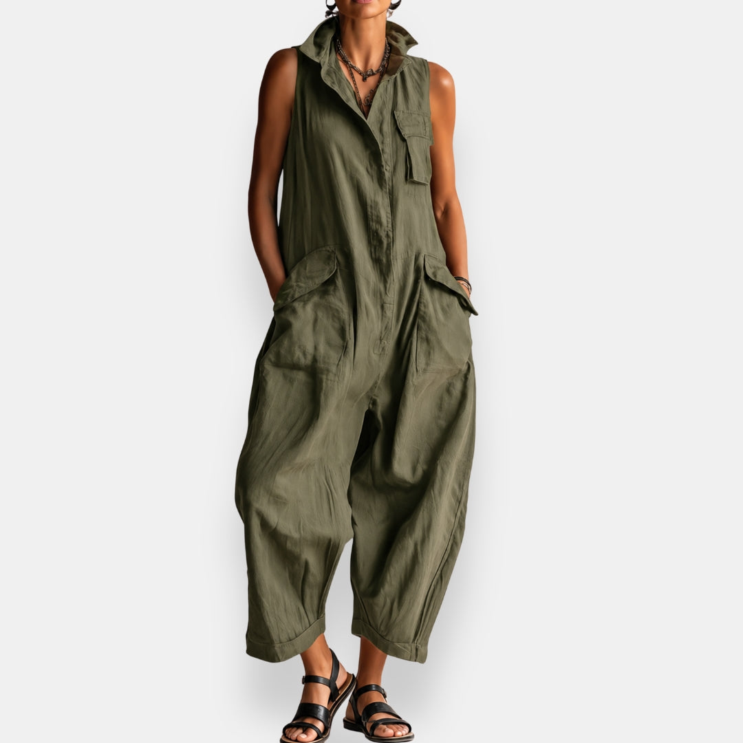 Brooke | Relaxed Sleeveless Jumpsuit