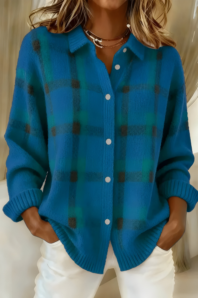 Candida | Checked Cardigan