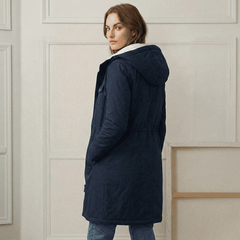 Isla | Hooded Longline Parka Coat