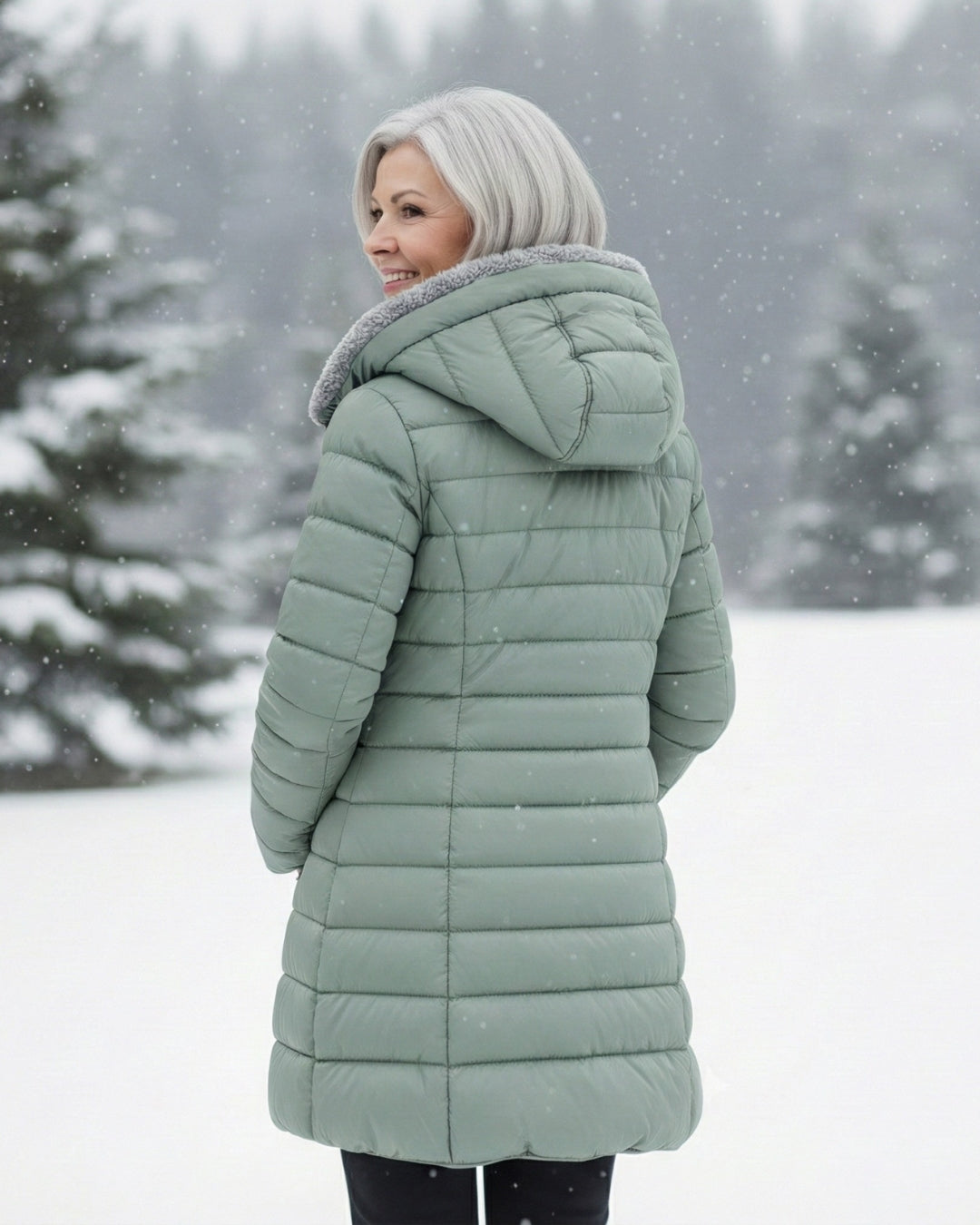 Georgina | Fleece-Lined Puffer Coat