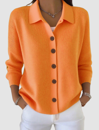 Millie | Button-Up Collared Cardigan