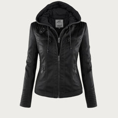 Sveva | Classic Vegan Leather Jacket