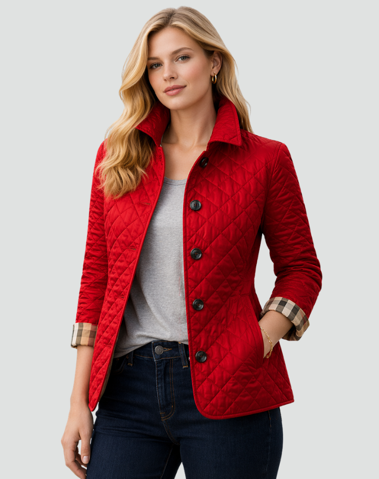Margaux | Buttoned Quilted Jacket
