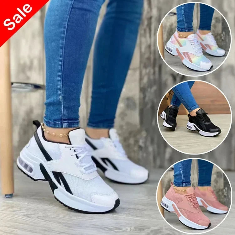 Mairi | Colourful Air Cushion Trainers
