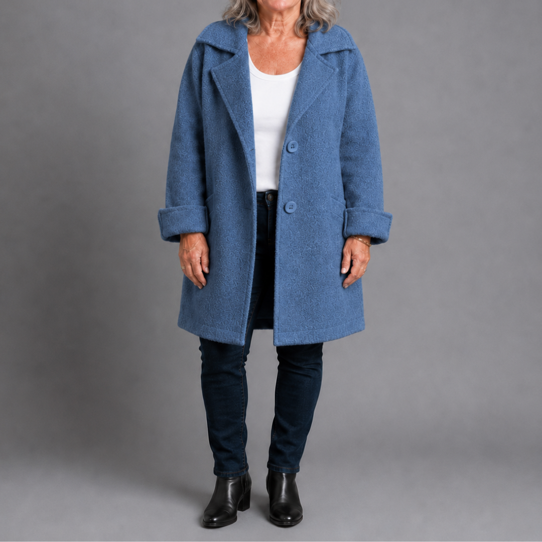 GWENDOLEN | BUTTONED COAT WITH POCKETS