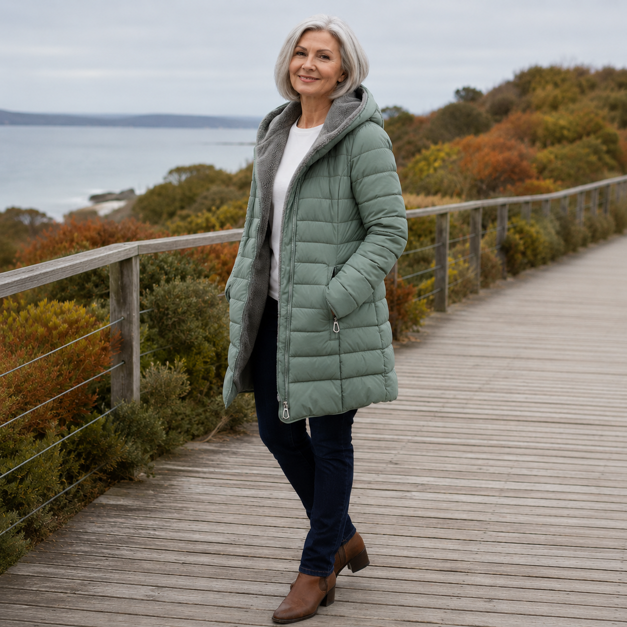 JAMI | Quilted Autumn Coat