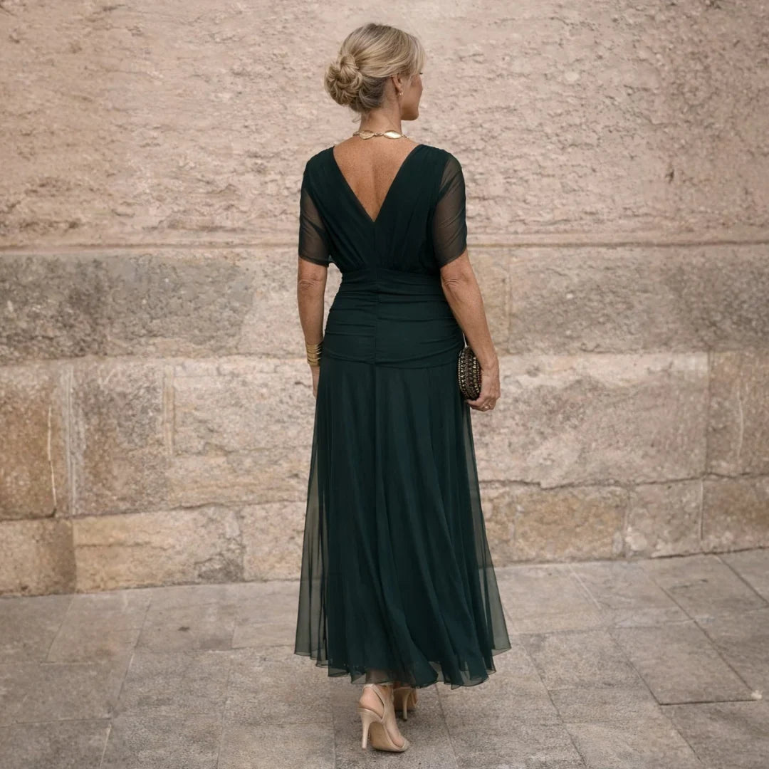 ELIZA | ELEGANT GREEN DRESS