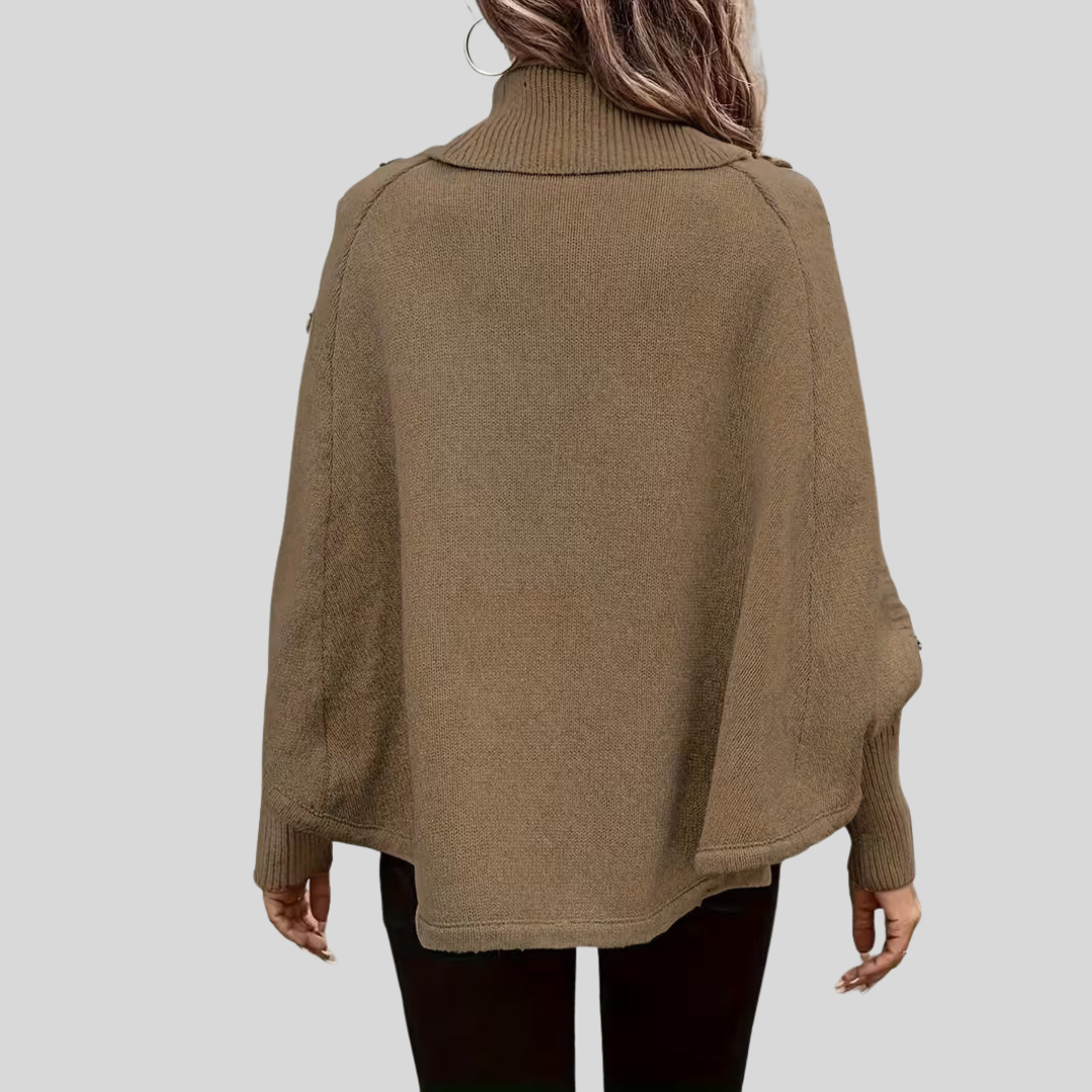 Norelle | High-Neck Cable-Knit Jumper