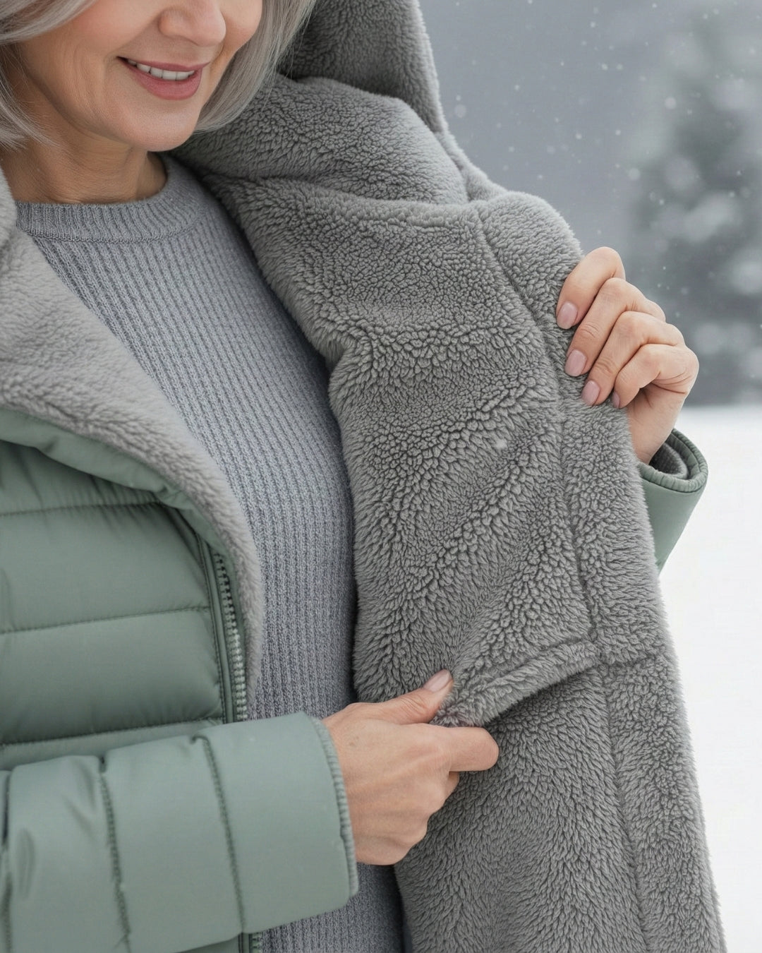 Georgina | Fleece-Lined Puffer Coat