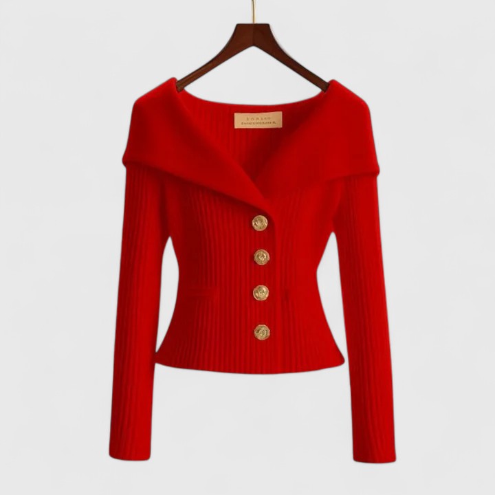 Liza | Wide-Collar Gilet