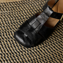 Amaya | Leather-Look Shoes