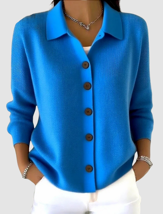 Millie | Button-Up Collared Cardigan