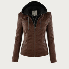 Flavia | Vegan Leather Jacket