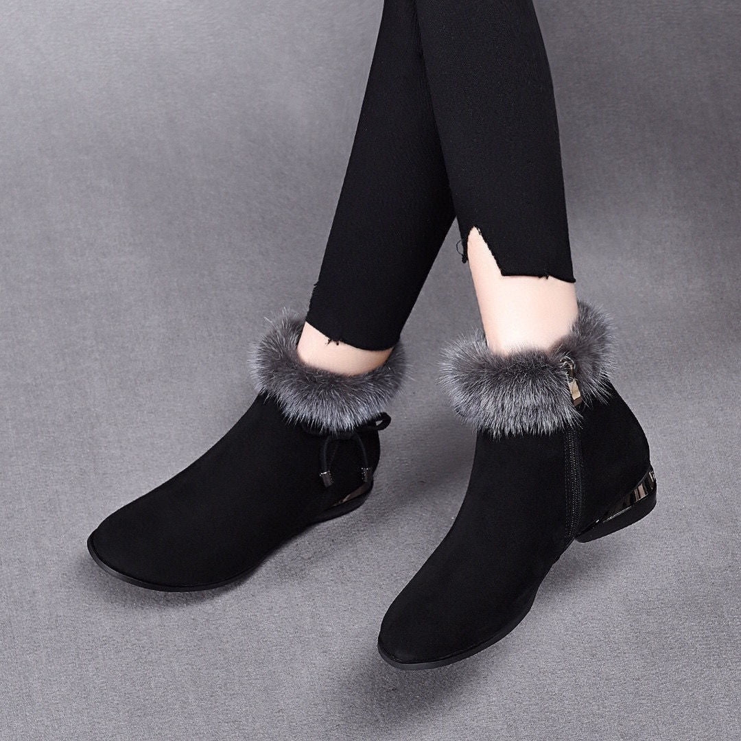 Aurenisse | Mid-Ankle Ankle Boots
