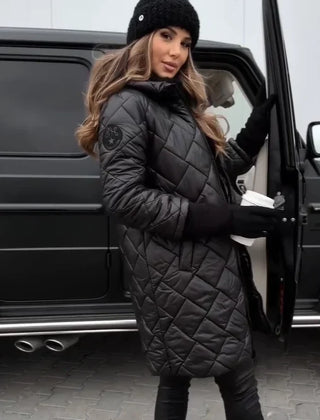 Anna | Quilted Hooded Winter Jacket