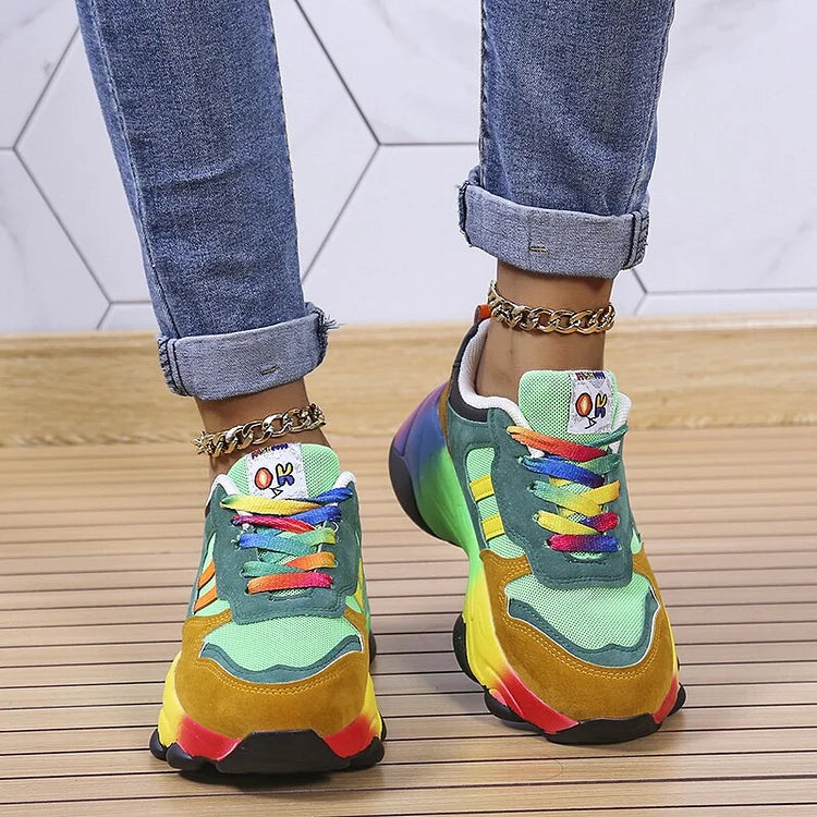 Isolina | Colourful Comfort Trainers