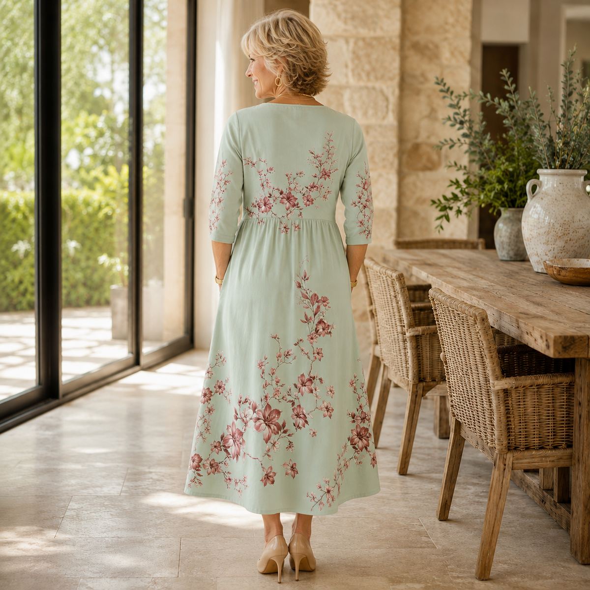 Jolie | Pocket Midi Dress