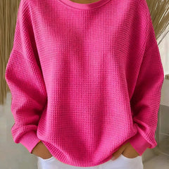 Nyla | Relaxed Waffle Jumper