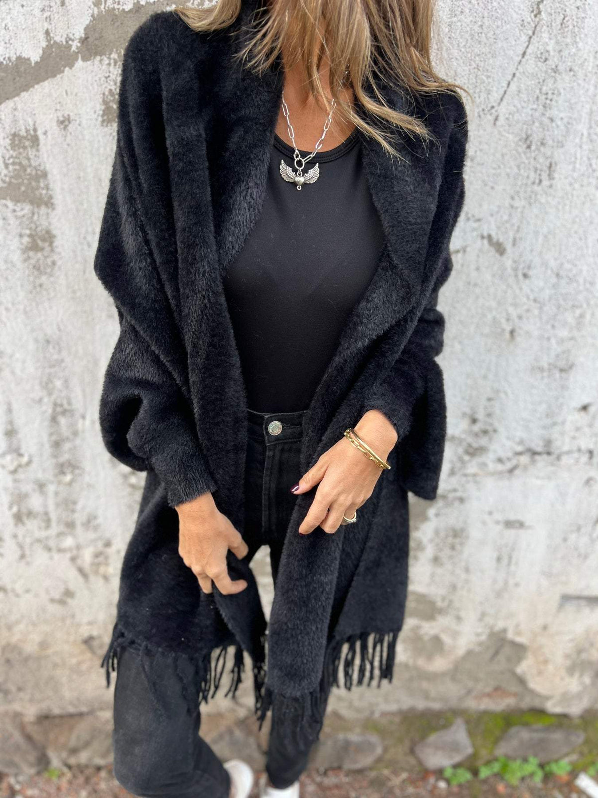 Susan | Elegant Sleeved Wrap