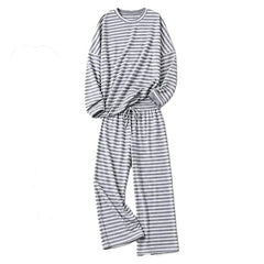 Elena | Striped Two-Piece Lounge Set