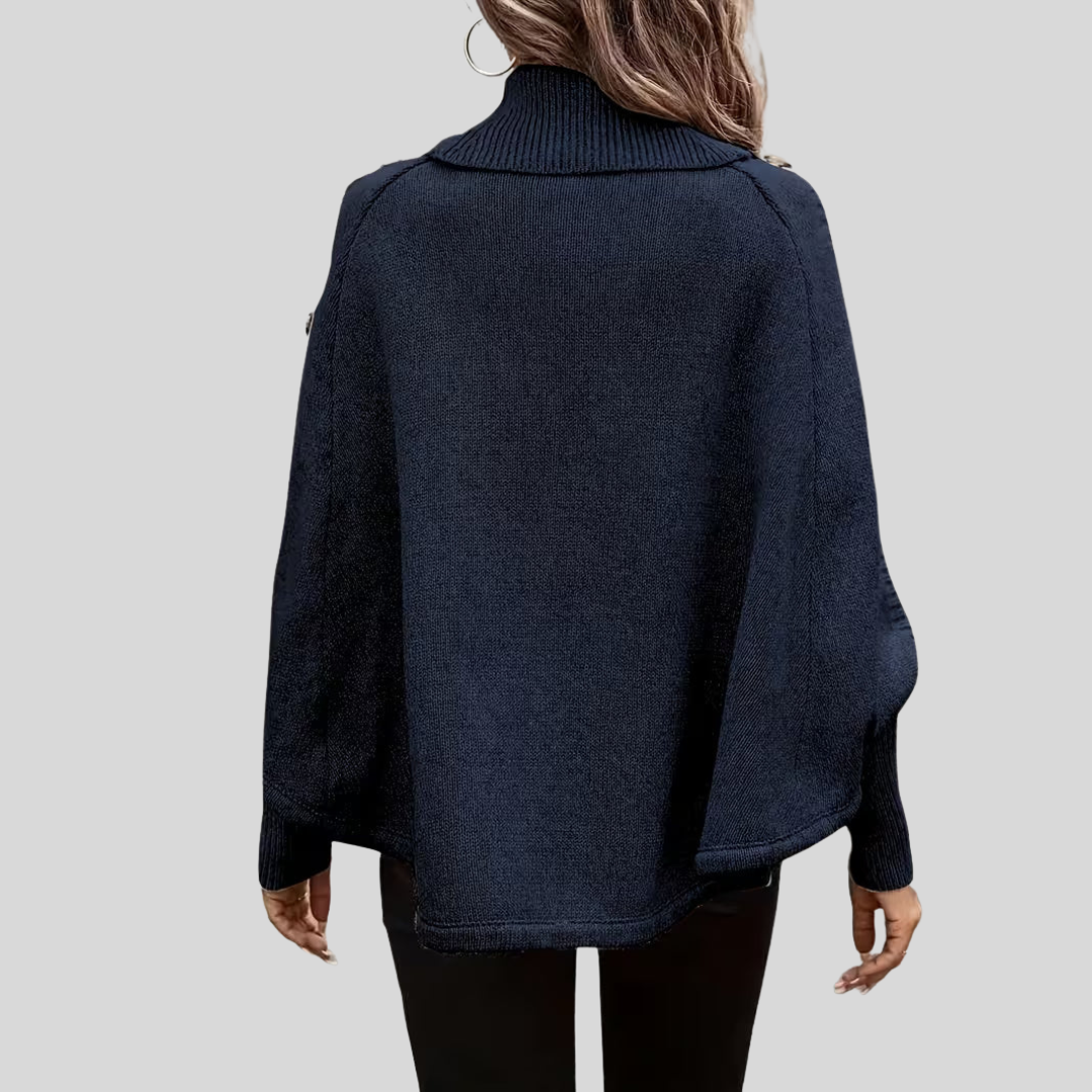Norelle | High-Neck Cable-Knit Jumper
