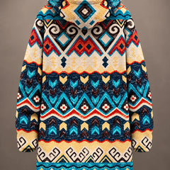 Eliana | Heritage Mosaic Hooded Jacket