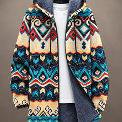Eliana | Heritage Mosaic Hooded Jacket