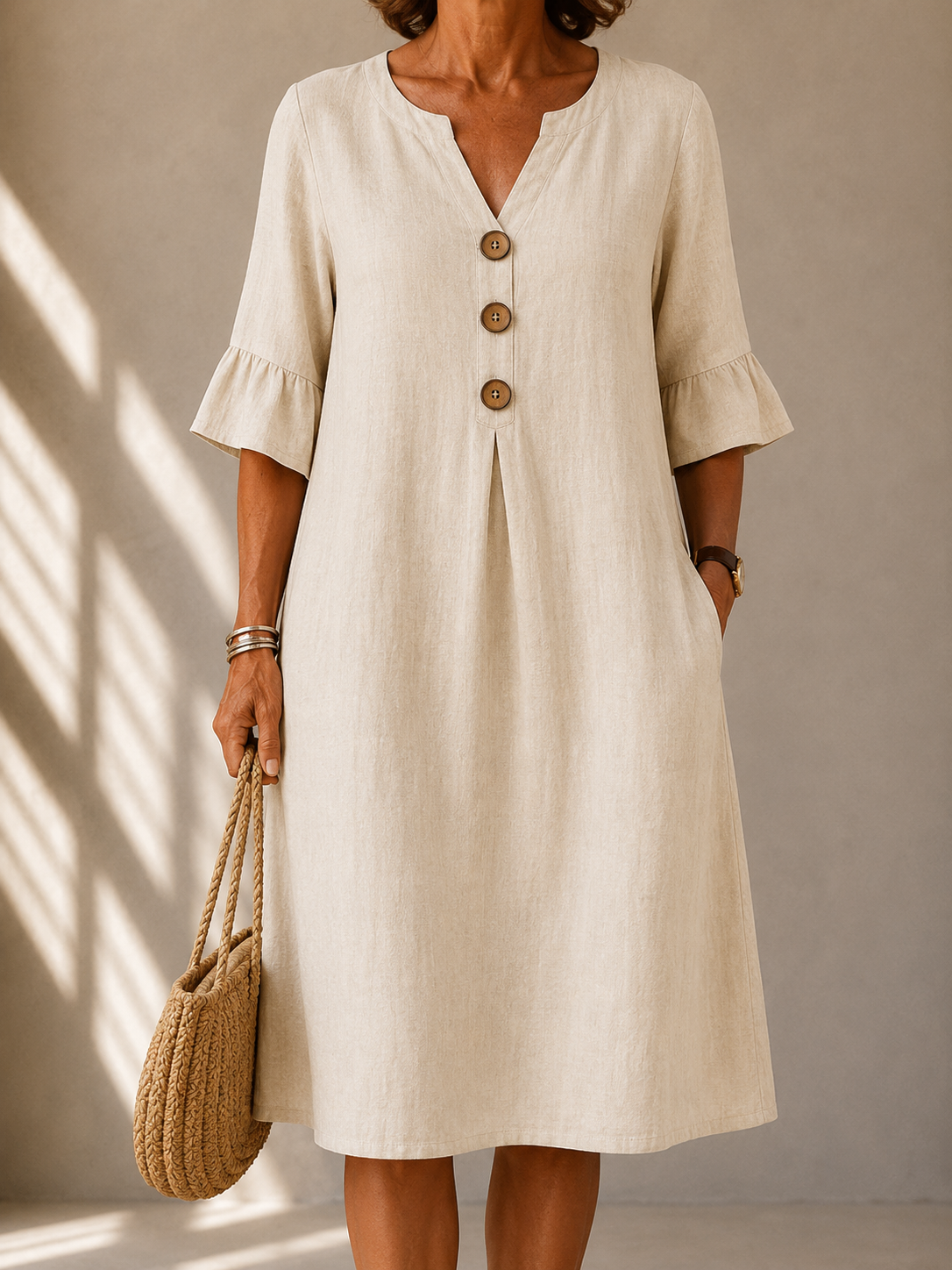Eleanor | Button Dress
