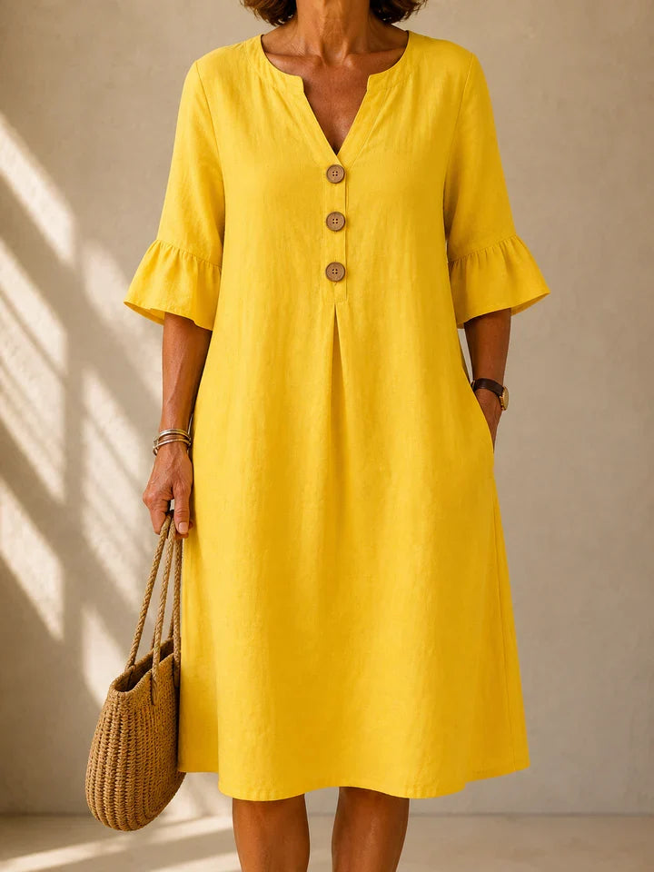 Eleanor | Button Dress