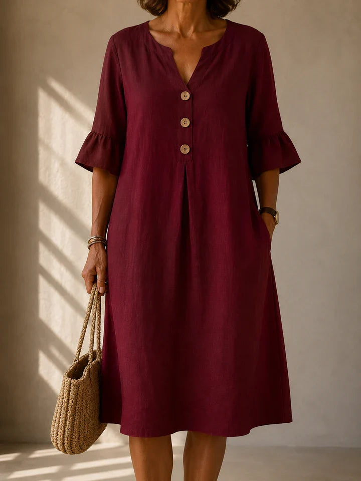 Eleanor | Button Dress