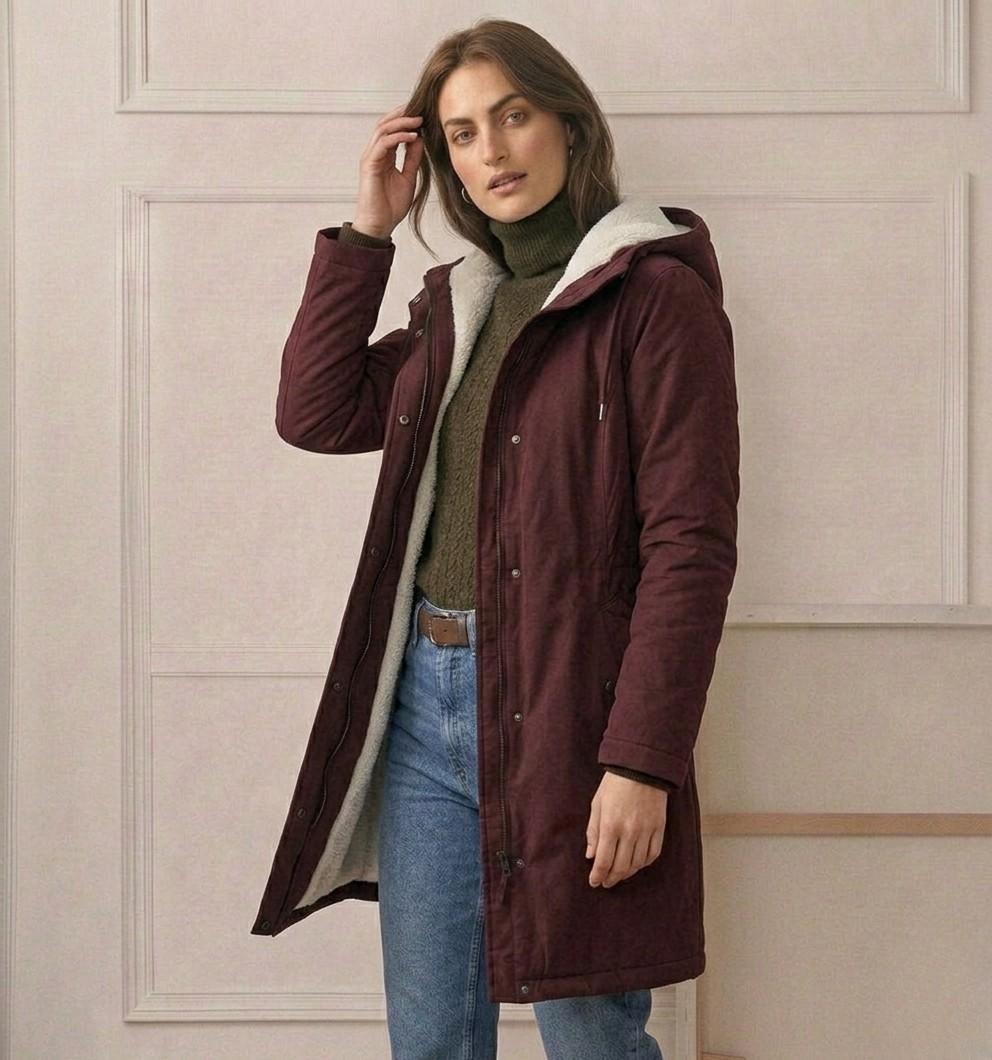 Elspeth | Hooded Weatherproof Longline Coat