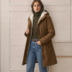 Felicity | Hooded Longline Parka Coat