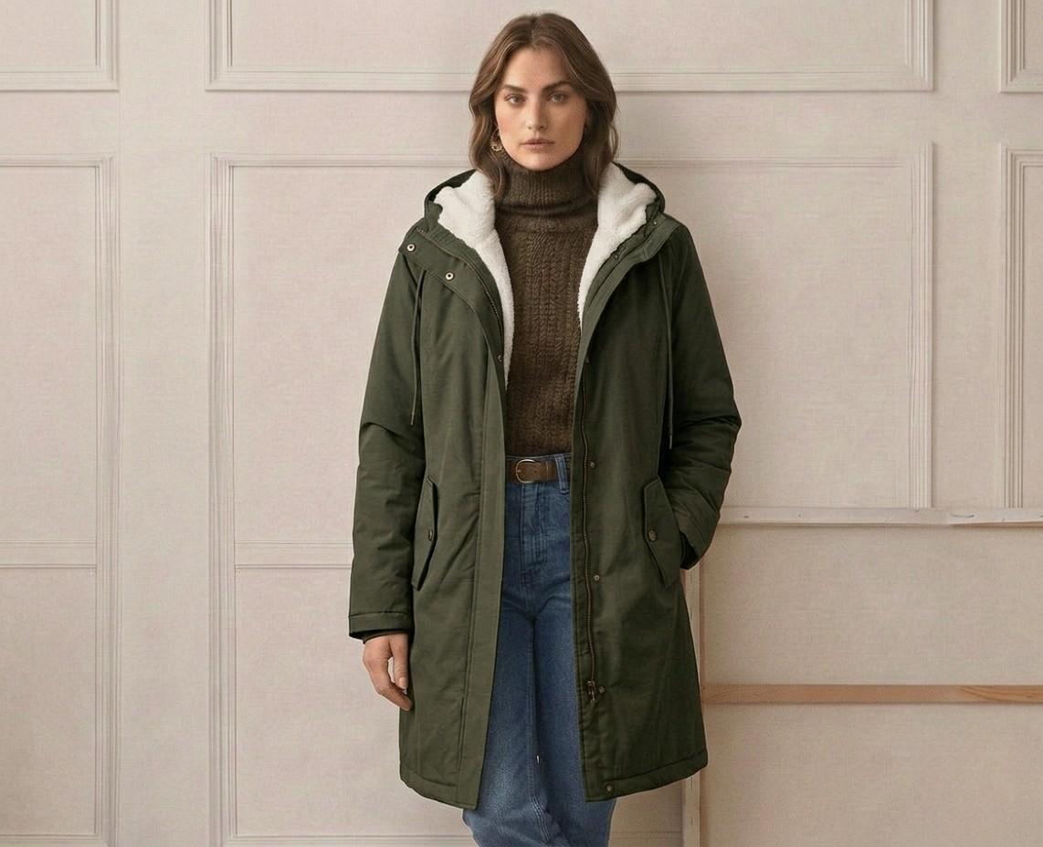 Elspeth | Hooded Weatherproof Longline Coat