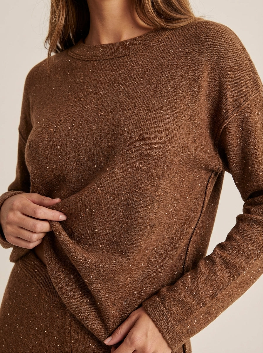 Lucia | Shimmer Jumper and Trousers Set
