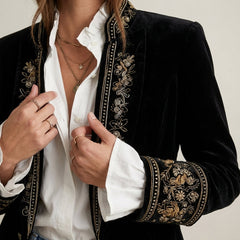 Nuria | Elegant Velvet Jacket
