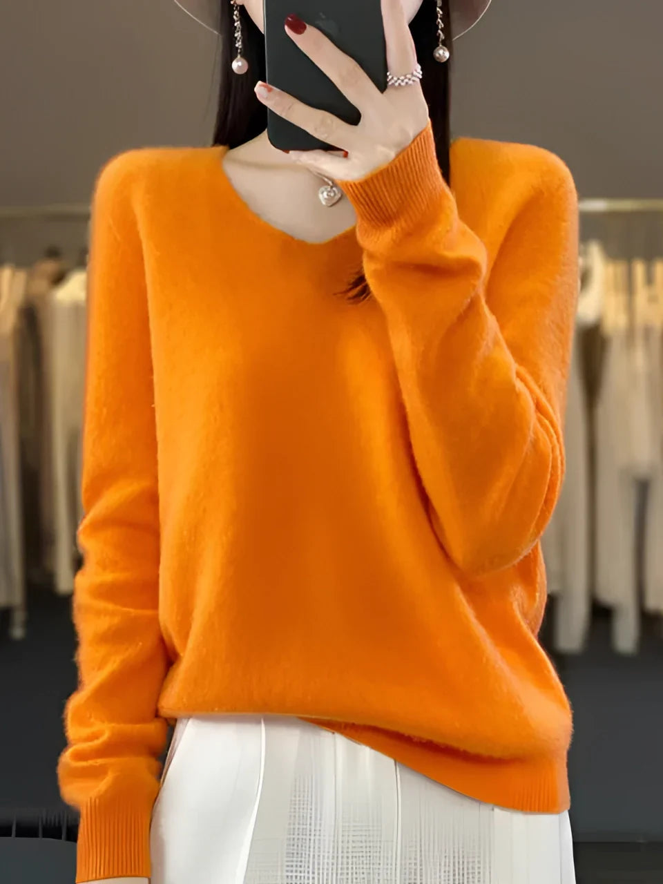 Isabella | V-Neck Sweater