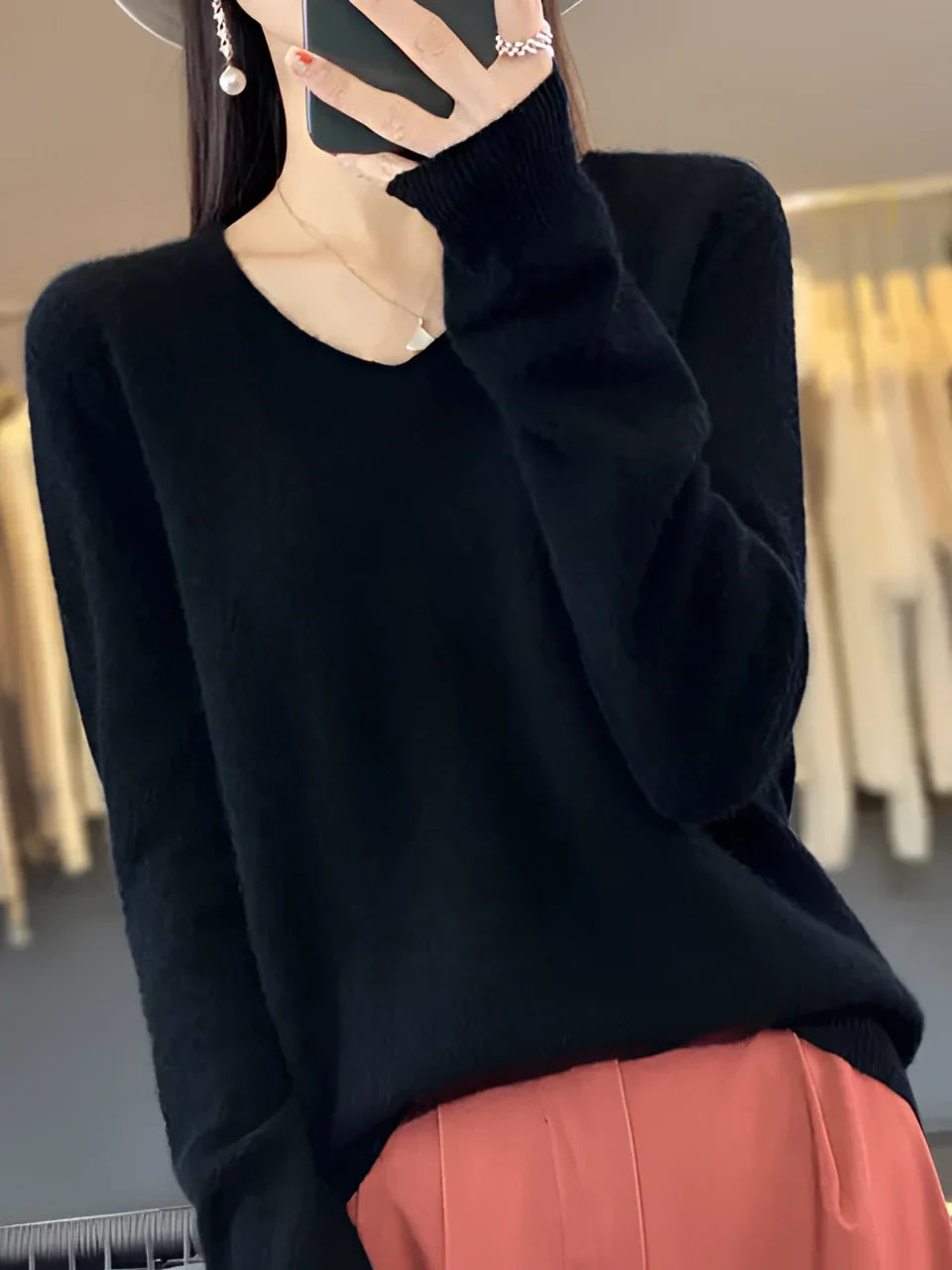 Isabella | V-Neck Sweater