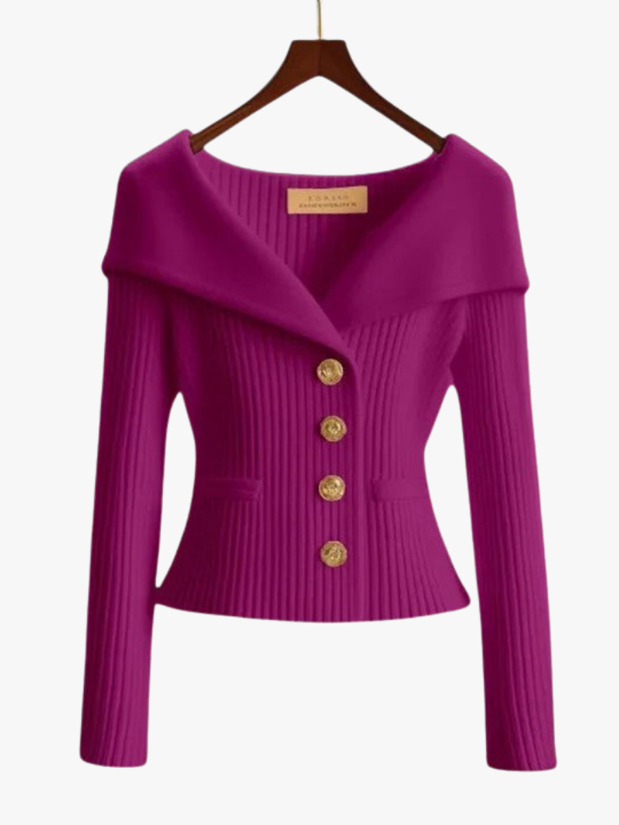 Liza | Wide-Collar Gilet