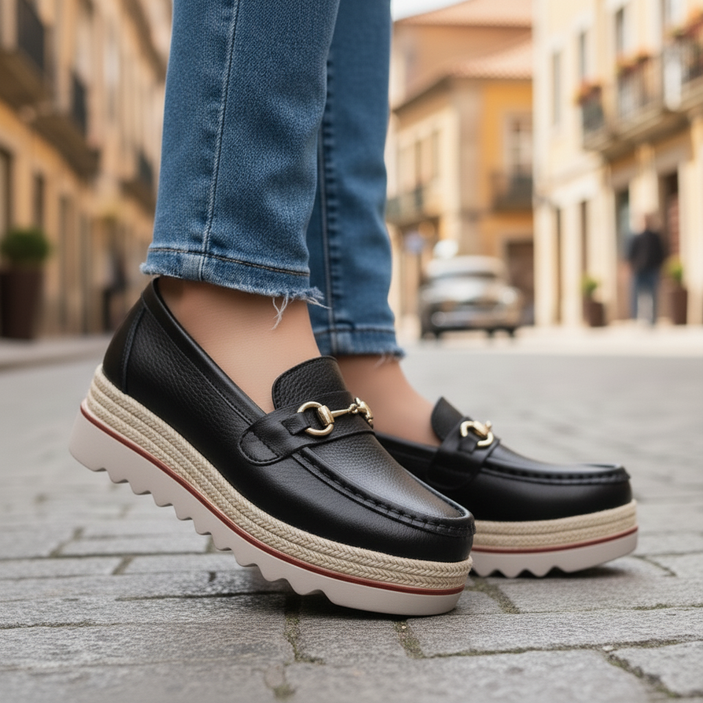 Clemens | Orthopaedic Lug-Sole Loafers