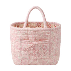 Amelia | Blush Rose Quilted Tote Bag